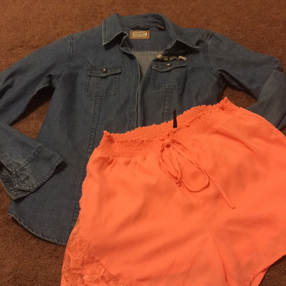 Chamber shirt and boutique shorts